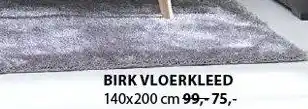 Jysk Birk Vloerkleed 140x200cm aanbieding