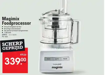 Sligro Magimix foodprocessor aanbieding