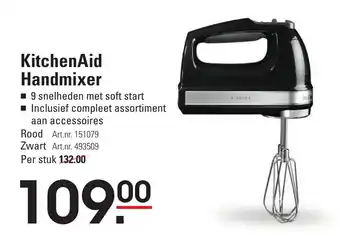 Sligro KitchenAid handmixer aanbieding