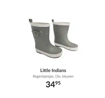 Babypark Little indians regenlaarsjes. div. kleuren aanbieding