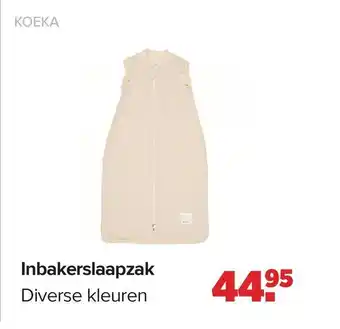 Baby-Dump Inbakerslaapzak diverse kleuren aanbieding