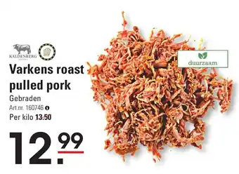 Sligro Varkens roast pulled pork art.nr. 160746 aanbieding