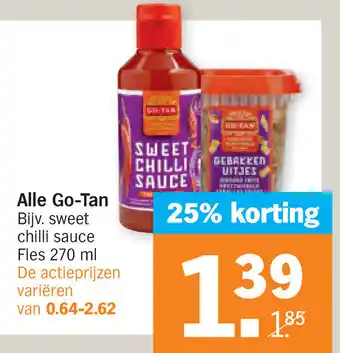 Albert Heijn Go-tan 270ml aanbieding