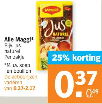 Albert Heijn Maggi aanbieding