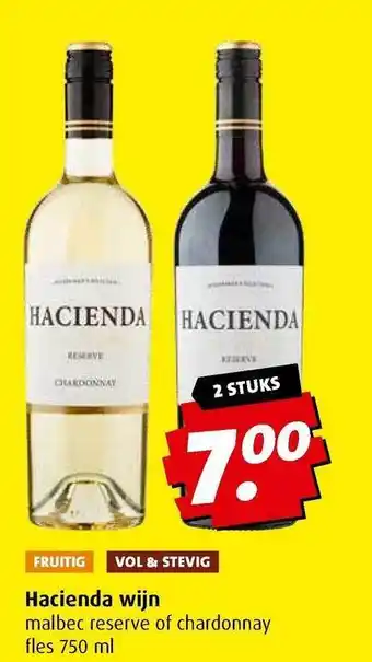 Boni Hacienda wijn aanbieding