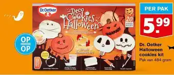 Hoogvliet Dr. oetker halloween cookies kit aanbieding