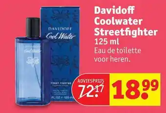 Kruidvat Davidoff coolwater streetfighter 125 ml aanbieding