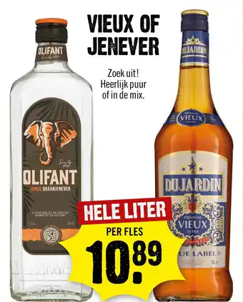 Dirck 3 Vieux Of Jenever aanbieding