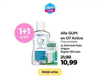 Plein.nl Alle gum en o7 active aanbieding