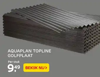 Praxis Aquaplan Topline Golfplaat aanbieding