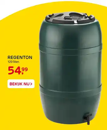 Praxis Regenton 120liter aanbieding