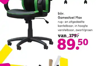 Leen Bakker Gamestoel Max aanbieding