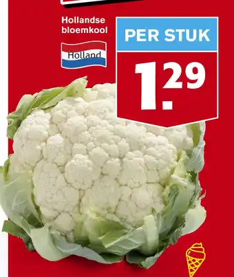 Hoogvliet Hollandse bloemkool aanbieding