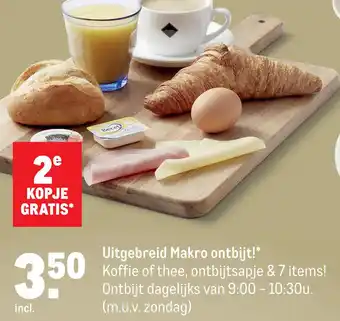 Makro Uitgebreid Makro ontbijt! aanbieding