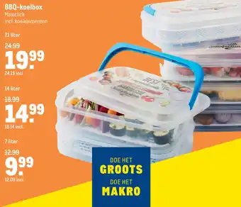 Makro BBQ-koelbox aanbieding