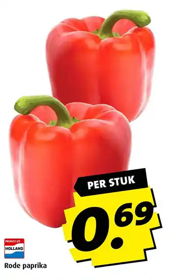 Boni Rode paprika aanbieding