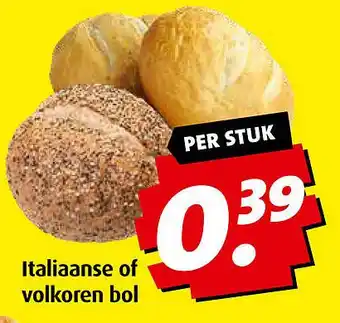 Boni Italiaanse of volkoren bol aanbieding