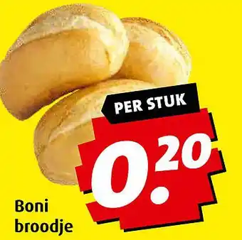 Boni Boni broodje aanbieding