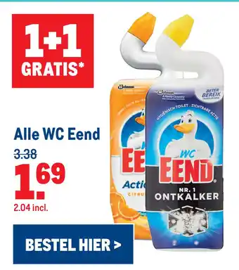 Makro Alle WC Eend aanbieding