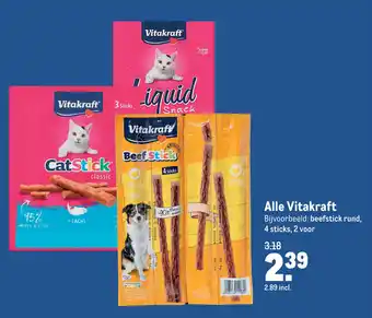 Makro Alle Vitakraft aanbieding