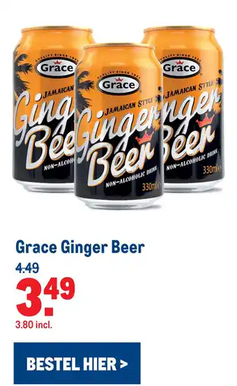 Makro Grace Ginger Beer aanbieding