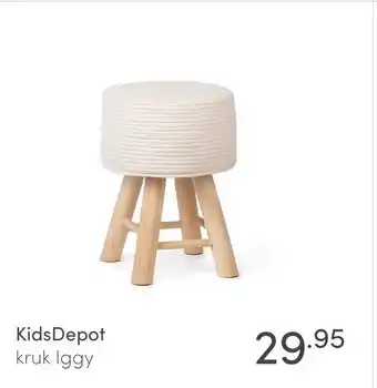 Baby & Tiener KidsDepot kruk Iggy aanbieding