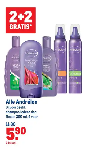 Makro Alle Andrélon aanbieding