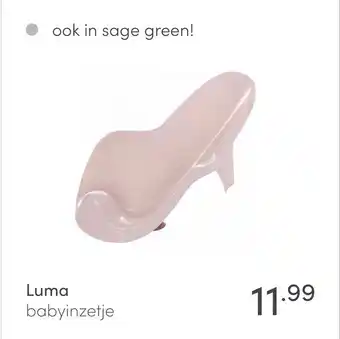 Baby & Tiener Luma babyinzetje aanbieding