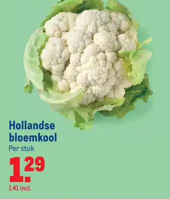 Makro Hollandse bloemkool aanbieding