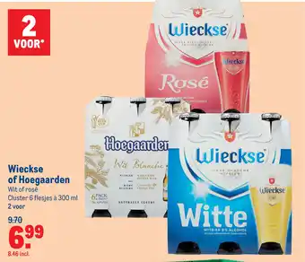 Makro Wieckse of Hoegaarden aanbieding