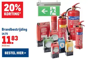 Makro Brandbestrijding aanbieding