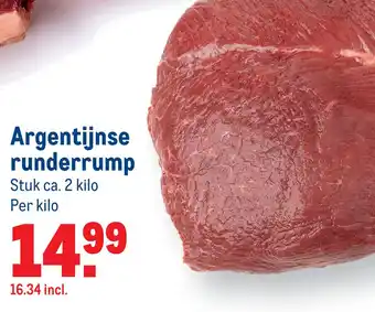 Makro Argentijnse runderrump aanbieding