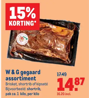 Makro W & G gegaard assortiment aanbieding