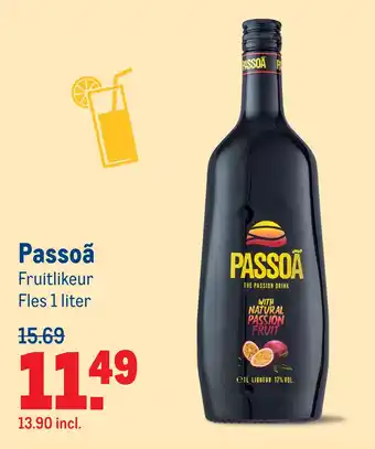 Makro Passoã ISSO aanbieding