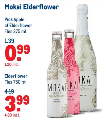 Makro Mokai Elderflower aanbieding