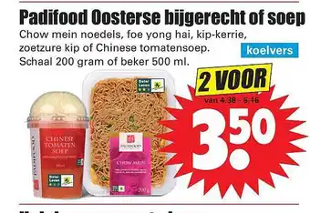 Dirk Padifood Oosterse Bijgerecht Of Soep 500ml aanbieding