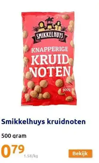 Action Smikkelhuys kruidnoten aanbieding