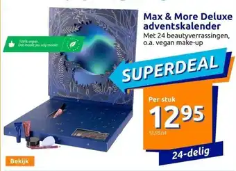 Action Max & more deluxe adventskalender aanbieding