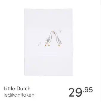 Baby & Tiener Little Dutch ledikantlaken aanbieding