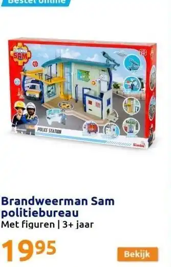 Action Brandweerman sam politiebureau aanbieding