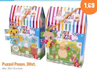 Lobbes Puzzel Pasen 30st 20*13*4 cm aanbieding