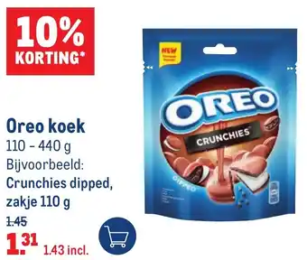 Makro Oreo koek 110-440g aanbieding