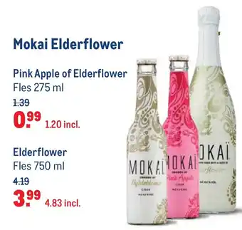 Makro Mokai Elderflower 750ml aanbieding