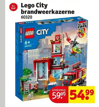 Kruidvat Lego City brandweerkazerne 60320 aanbieding