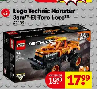 Kruidvat Lego Technic Monster Jam El Toro Loco 42135 aanbieding