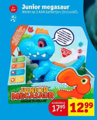 Kruidvat Junior megasaur aanbieding