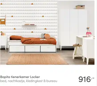 Baby & Tiener Bopita tienerkamer Locker aanbieding