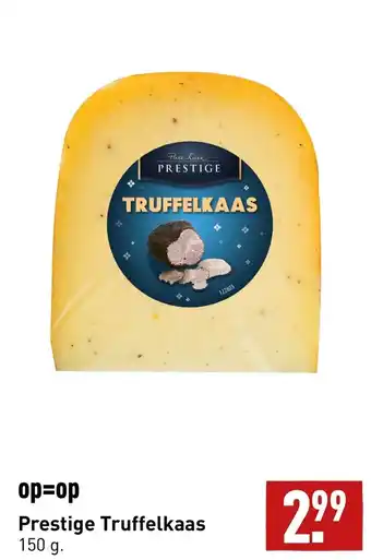 ALDI Prestige truffeklaas 150g aanbieding