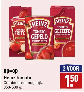 ALDI Heinz tomato 350-500g aanbieding