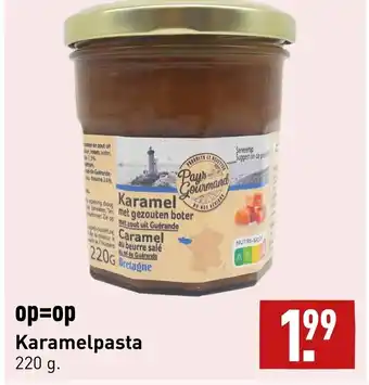 ALDI Karamelpasta 220g aanbieding